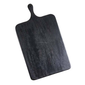 Planche en bois d'acacia personnalisée disponible planche à découper de cuisine planche à découper en bois avec poignée prix de gros - Product Image 1