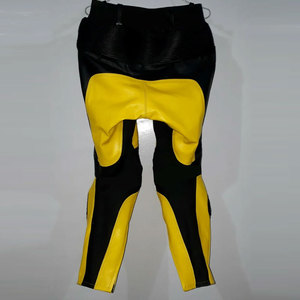 Pantalones de Motocicleta para Mujer de Cuero Genuino, Estilo Único, Resistentes al Viento, Transpirables, Ecológicos, Ligeros, para Todas las Temporadas - Product Image 2