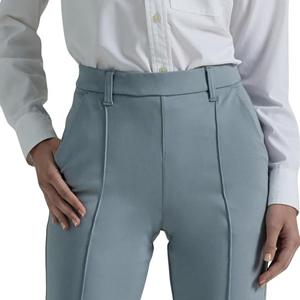 Pantalon décontracté ample et respirant pour femme, grande taille, 100 % polyester, avec poches, service OEM, vente en gros - Product Image 2