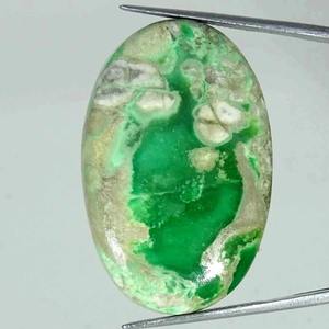 Quartz naturel semi-précieux, cabochon ovale, pierre précieuse à dos plat, pierres lâches faites à la main pour la fabrication de bijoux - Product Image 1