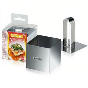 Cortador de Galletas Guardini Chrome 15666 de Acero Inoxidable (6x6cm), Herramienta para Repostería - Product Image 2