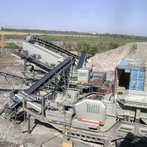 Mobile Jaw Crusher Crushing Station Tyre Type Stone Crushing Plant for Mining and <b>Aggregate</b> Processing - Product Image 1