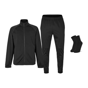 Conjunto completo de chándal de Club al por mayor con calcetines, proveedor de tela transpirable de diseño personalizado - Product Image 6