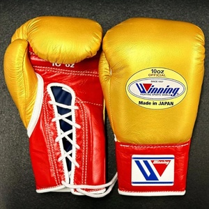 Guantes de Boxeo Profesionales de Cuero Vacuno OEM al por Mayor, con Logotipo Personalizado, Cierre de Cordones, Ligeros y Transpirables - Product Image 3