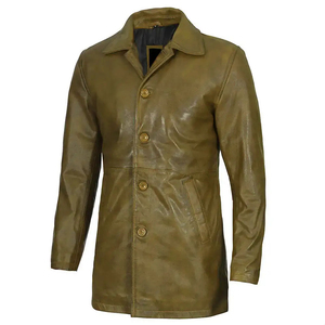 Fashion SOLID Color Woolen <b>Coat</b> <b>Men's</b> Cross-border Woolen <b>Long</b> Trench <b>Coat</b> <b>Men's</b> Casual Windbreaker - Product Image 6
