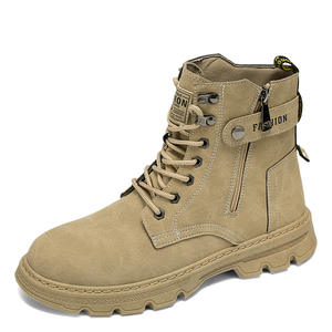 Botas de Trabajo Resistentes al Desgaste para Obras de Construcción, Impermeables, Antideslizantes, Zapatos Deportivos de Senderismo Cómodos para Hombre - Product Image 2