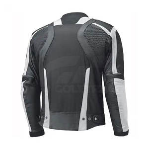 Chaqueta de Motociclista para Hombre, Nueva, de Alta Calidad, Hecha de Cuero, MOQ Bajo - Product Image 4
