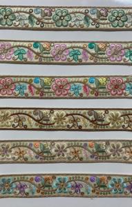 Luxury <b>Tulle</b> Embroidery Lace Fabric with Sequins for Bridal Wear African Style <b>Embroidered</b> Lace Fabric for Traditional Dresses - Product Image 3