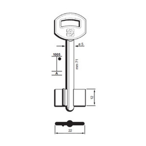 Chiavi Silca D.Mappa Art. 5cpr1 Olc Gr.18 - Product Image 1