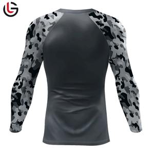 Concevez votre propre style hommes Rash Guard imprimé Logo protéger le corps Rash Guard respirant grande taille Rash Guard pour hommes - Product Image 6