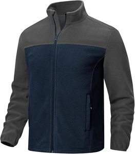 Wholesale Custom High Quality Spring Unisex Varsity Bomber Jacket 100% Cotton Logo Design Front Waterproof Windproof Crew Neck - Product Image 2