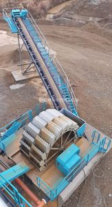 CBW-100 de rondelle de sable de roue de seau de la capacité 200 t/h élevée pour le lavage de calcaire de minerai avec l'engrenage et la pompe comme composants de noyau - Product Image 3