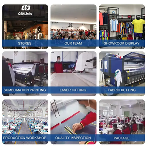 Sudadera de 330g con cremallera de cuarto pesado para hombre, jersey de gran tamaño con estampado Digital y logotipo personalizado, informal, a la moda - Product Image 5