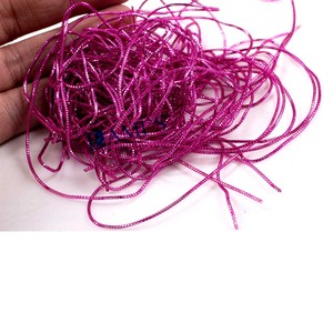 Hilo de bordar de calidad superior, hilo dorado brillante y opaco, color negro, para insignia bordada - Product Image 4