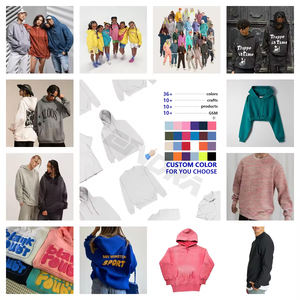 Vente en gros de sweat à capuche de qualité avec impression bouffante en coton épais pour hommes pull de luxe surdimensionné à impression personnalisée sweats à capuche en coton personnalisés - Product Image 4