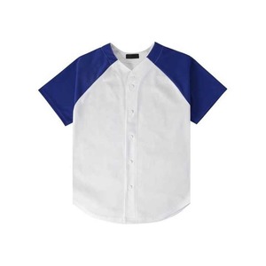 Sublimation Polyester Baseball Uniformm The-Shelf Baseball T-shirt Plain Custom Logo - Product Image 2