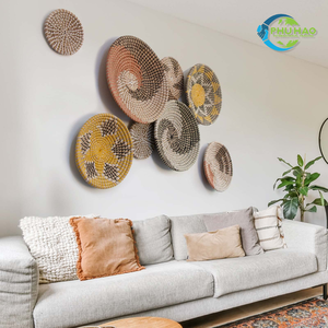 Tendance à chaud!!! Décor de panier suspendu fait à la main vietnamien tissé durable parfait pour la décoration intérieure moderne prix d'usine - Product Image 6