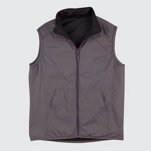 Venta al por mayor Reversible chaleco acolchado ligero aislado chaleco calentador de cuerpo chaleco para hombres mujeres logotipo personalizado al aire libre OEM suministro - Product Image 2