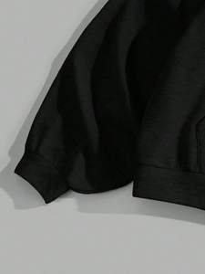 Sudadera con capucha de gran tamaño a la moda, forro polar cálido, estilo callejero Unisex para clima fresco - Product Image 6