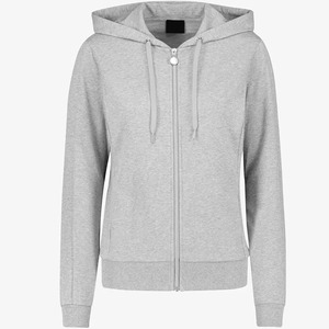 Conjunto Deportivo de 2 Piezas para Mujer con Logotipo Personalizado, Pantalones Deportivos Bordados a la Moda, Sudadera con Capucha y Cremallera, Manga Larga - Product Image 4