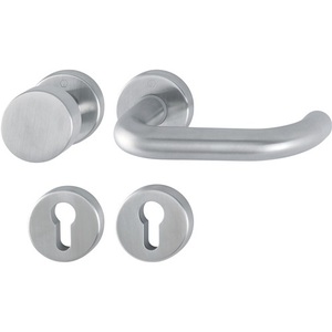 Juego de Rosetas de Acero Inoxidable HOPPE Paris E58/42KV/42KVS/138Z-U-Shape PZ DIN Izquierda/Derecha Plano D/K - Product Image 1