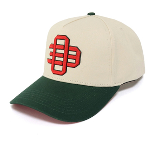 Venta al por mayor gorra de béisbol 4U personalizada de 5 paneles con ala curva estructurada gorras fabricante ofrece opciones de logotipo personalizado - Product Image 2
