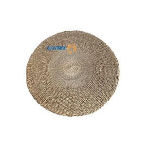 Alfombras de suelo para el hogar con cáscara de maíz de algas marinas de alta calidad, alfombrillas y almohadillas de escritorio, decoración de suelo interior de mimbre seguro Natural - Product Image 1