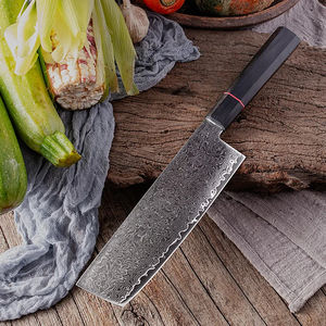Cuchillo de Cocina de Acero de Damasco para Cortar Carne, Cuchillo Japonés para Rebanar con Mango G10, Cuchillo Pequeño de Acero Inoxidable para Verduras - Product Image 4