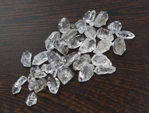 คุณภาพสูงธรรมชาติน้ําใส Herkimer เพชรหยาบอัญมณีดิบคริสตัลสีขาวเพชรเครื่องประดับทําเครื่องประดับอัญมณีดิบ - Product Image 4