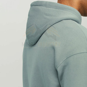 Sudadera con capucha de lana de alta calidad para hombre de la temporada de invierno 2024, bolsillo informal con estampado sólido, logotipo personalizado, tallas 3XL, precio bajo al por mayor - Product Image 6