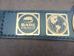 เข็มขัดหนังแท้รุ่นเฮฟวีเวต6มม. เข็มขัดรางวัลแบบดั้งเดิมสำหรับการแข่งขันศิลปะการต่อสู้ - Product Image 2