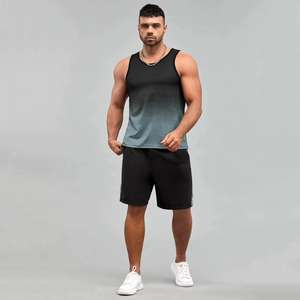 Venta al por mayor Mark Última Moda Hombres Blanco Sin Mangas Suave al Tacto Gimnasio Camisetas sin mangas de secado rápido en el precio más barato - Product Image 6