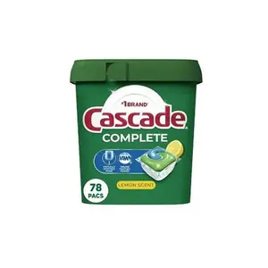 Cascade Complete Dishwasher Pods, Pastilles de lave-vaisselle, Dosettes de lave-vaisselle pour lave-vaisselle vente en gros