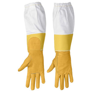 ถุงมือหนังคุณภาพพรีเมียมแบบกำหนดเองได้ แขนยาว ระบายอากาศ แห้งเร็ว ทนต่อการฉีกขาด สำหรับเลี้ยงผึ้ง จากโรงงาน - Product Image 6