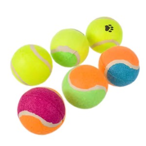 Pelota para mascotas con logotipo personalizado, pelotas de tenis de goma para perros, proveedores interactivos de mascotas para entrenamiento, juguetes de movimiento para perros y gatos - Product Image 6