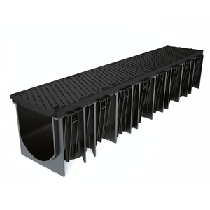 Magnum Canal de drainage extérieur de qualité 300 avec couvercle en fonte ductile solide E600 au design moderne et kit de fixation à 8 boulons - Product Image 1