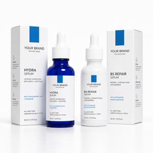 OEM Face Serum Manufacturer Private <b>Label</b> Hydrating Repair Brightening And Pore Care Skincare Radiance Glow Serum - Product Image 1