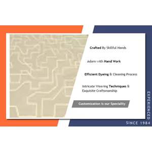 Venta caliente Reversible Flat Weave Handloom Alfombra de algodón Alfombra natural ecológica para hogares Espacios de yoga Acogedores Picnics pacíficos - Product Image 3