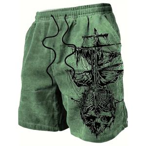 Short de jogging décontracté pour hommes sur mesure Nouvelle fermeture à cordon de serrage en tricot solide Couleur personnalisée Fabriqué au Pakistan - Product Image 2