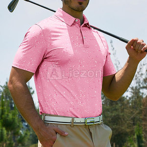 T-shirt polo grande taille au design unique Nouvelle arrivée Chemises de golf Chemises de golf à séchage rapide pour hommes - Product Image 3