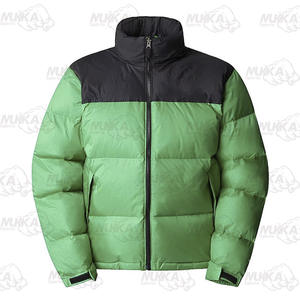 เสื้อโค้ทตัวยาวมีซิปกันน้ำกันลมมีฮู้ดเสื้อแจ็กเก็ตขนเป็ดเงาวาวสำหรับกลางแจ้งเส้นใยโพลีเอสเตอร์หนาสำหรับทุกเพศฤดูหนาวขายดี - Product Image 1