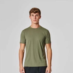 เสื้อยืด Lyocell คุณภาพสูงของผู้ชาย-นุ่มระบายอากาศได้ดีเหมาะสำหรับชุดลำลองออกกำลังกายกิจกรรมกลางแจ้ง - Product Image 2