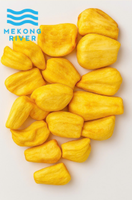 Chips de Jackfruit Doré Royal Crunch du Mekong 95% Jackfruit Ultra Croustillant Ligne Excellence Tropicale 100% Naturel Vietnam