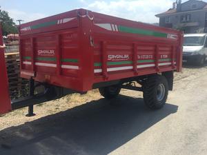 การให้ทิปรถพ่วงสำหรับรถแทรกเตอร์เพลาเดียวปลายด้านหลัง5เสียงรถพ่วง - Product Image 2