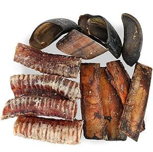 Friandises pour chiens à base de trachée de bœuf séchée à l'air, ingrédient unique, croquantes et digestibles, alimentation pour animaux de compagnie, artisanat naturel - Product Image 2