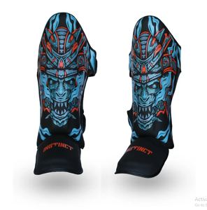 Wholesale Hi Tec Skintex Shin <b>Pads</b> High Quality MMA Leg Foot Guards Karate Shin Step Protection Made Leather <b>Cheap</b> Karate Shin - Product Image 1