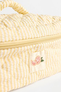 Organisateur de cosmétiques à marque privée, sac à maquillage matelassé, fabricant de trousses de beauté de voyage OEM - Product Image 3