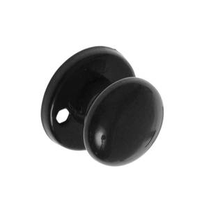 Pomo fijo para puerta-Barniz negro - Product Image 1