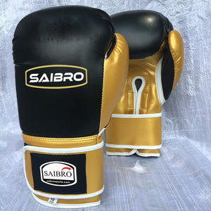 Gants MMA de haute qualité avec logo personnalisé Gants de frappe en cuir synthétique de meilleure qualité pour hommes Gants de boxe d'arts martiaux en gros - Product Image 1