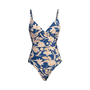 Maillot de bain une pièce pour femme de qualité supérieure, anti-rides, séchage rapide, écologique, respirant, vêtements d'extérieur, logo/couleur personnalisés, tendance - Product Image 1